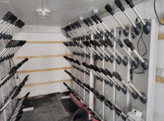 Skiroomcurling avant