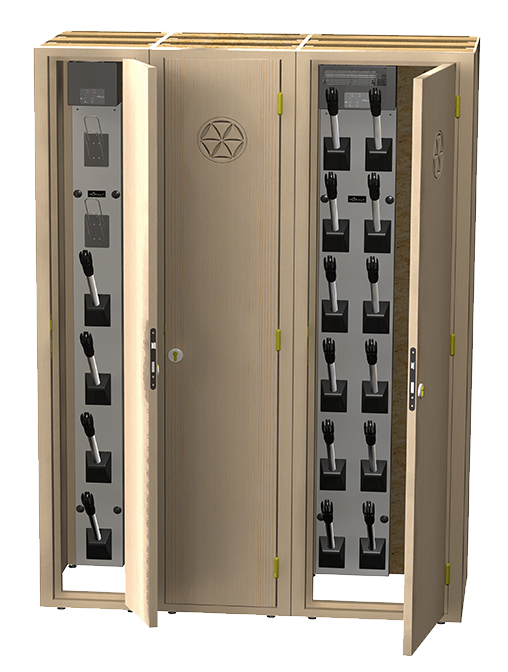 Wood storage locker 3