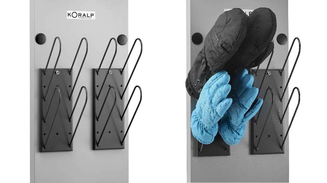 Sèche-chaussures électrique Mural Pour 4 Chaussures, Gants